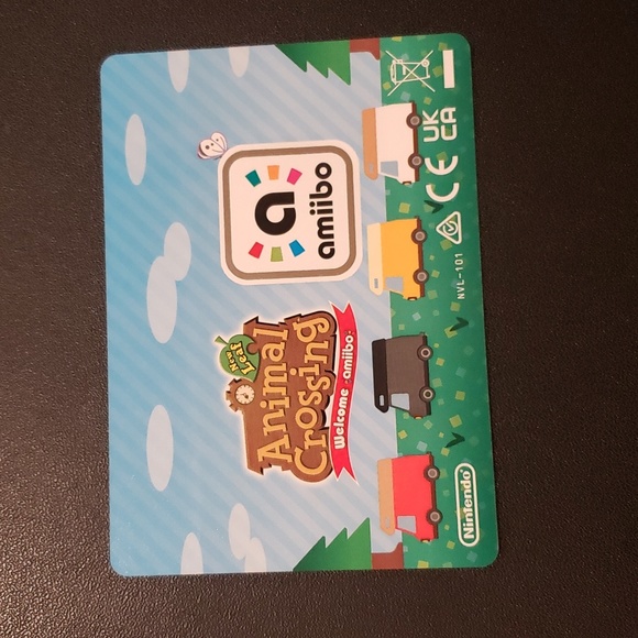 Maddie 19 Animal crossing welcome amiibo RV card Nintendo switch - Picture 2 of 2